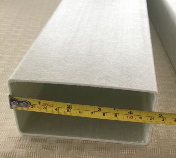 High Quality Factory Wholesale FRP Pultrusion Fiberglass Rectangular Tube - Image 2