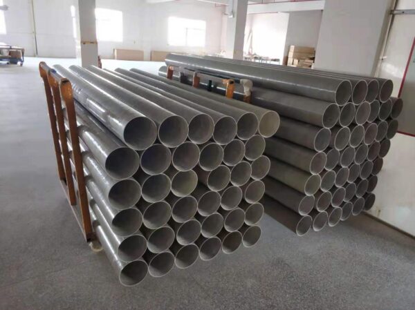 FRP Fiberglass Winding Pipes by Hand Lay-Up
