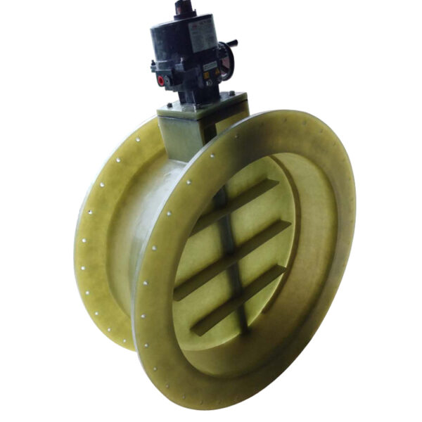 Fiberglass flanged butterfly valve - Image 4