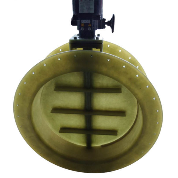 Fiberglass flanged butterfly valve - Image 5