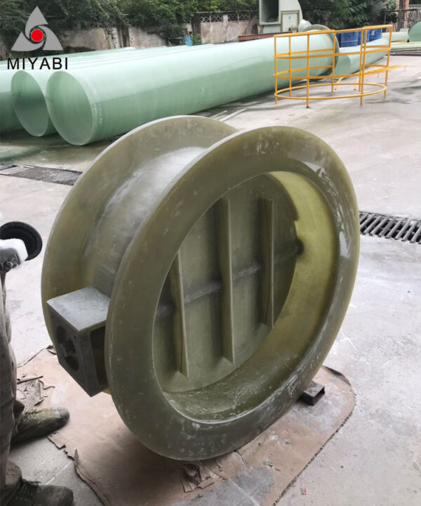 Fiberglass flanged butterfly valve - Image 2