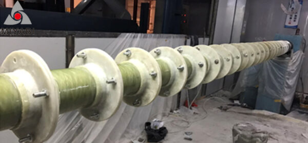 FRP manual ducting air volume control double flanged butterfly valve - Image 3