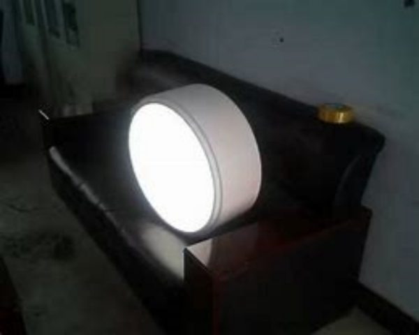 Fiberglass light cover customizing
