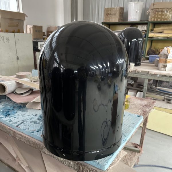 Fiberglass communication radome customizing